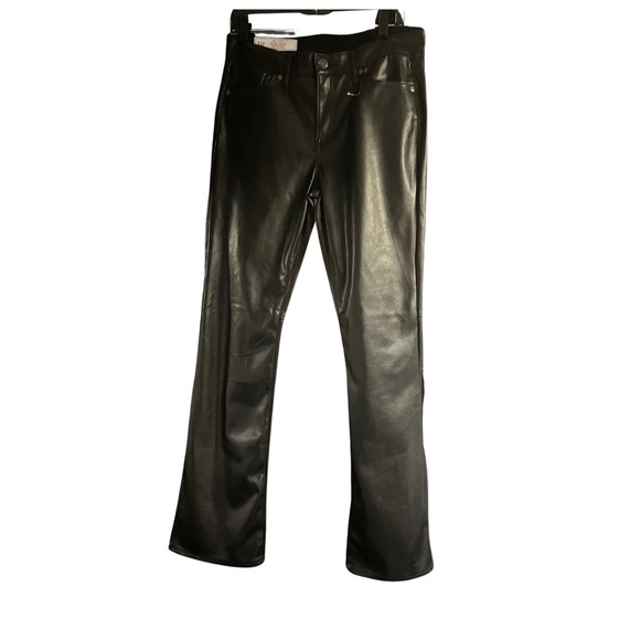 GAP Pants - Faux leather  boot cut pants